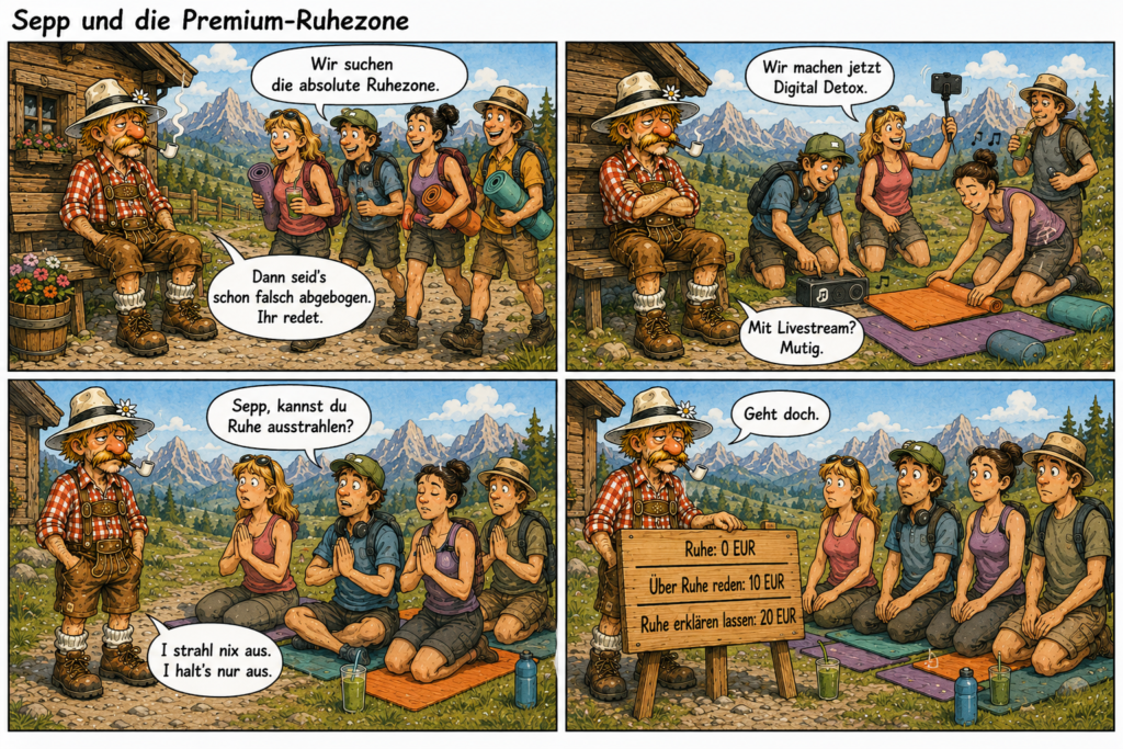 Sepp und die Premium Ruhezone